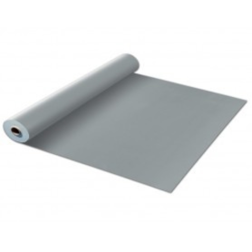 Rouleau de PVC arme gris clair